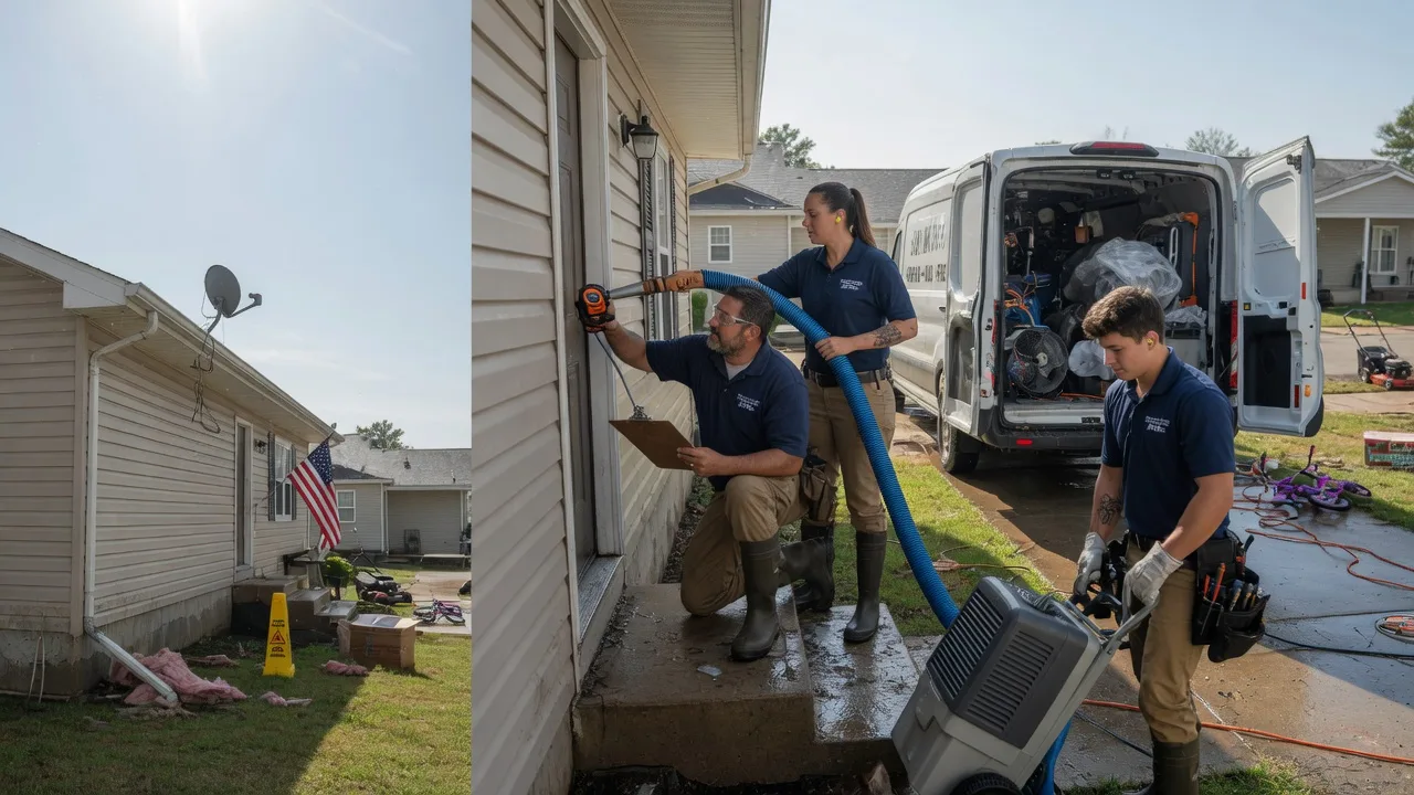 Ceiling Water Damage Restoration in Maria Stein, OH near me